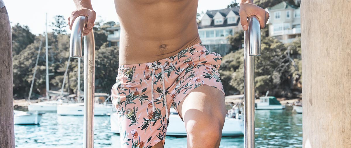 Best Men’s Swim Trunks with Australian Animals