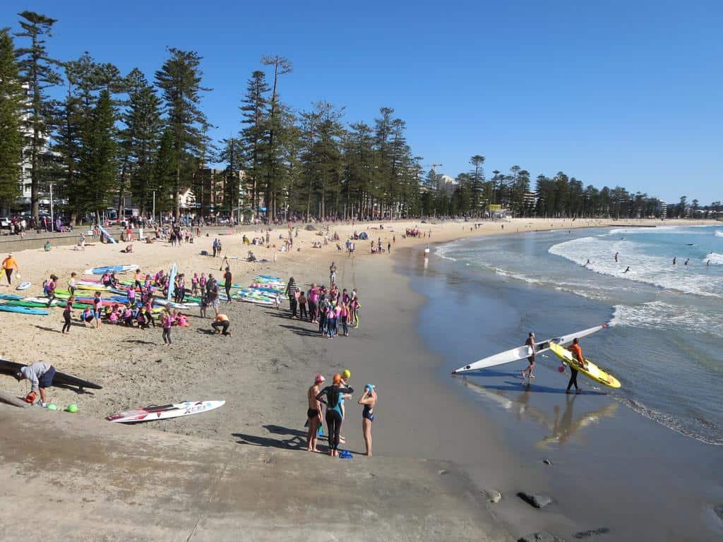 Guide to swimming at Manly Beach, New South Wales 1