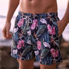 Roscoe Gray Mens Swim Trunk